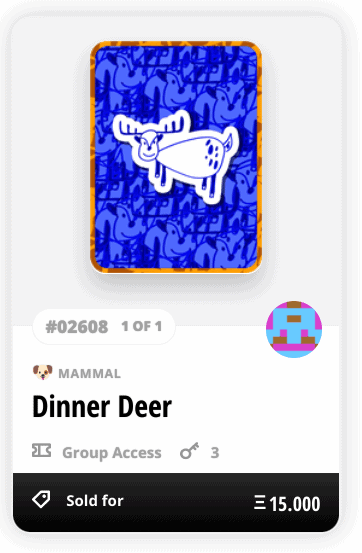 Dinner Deer